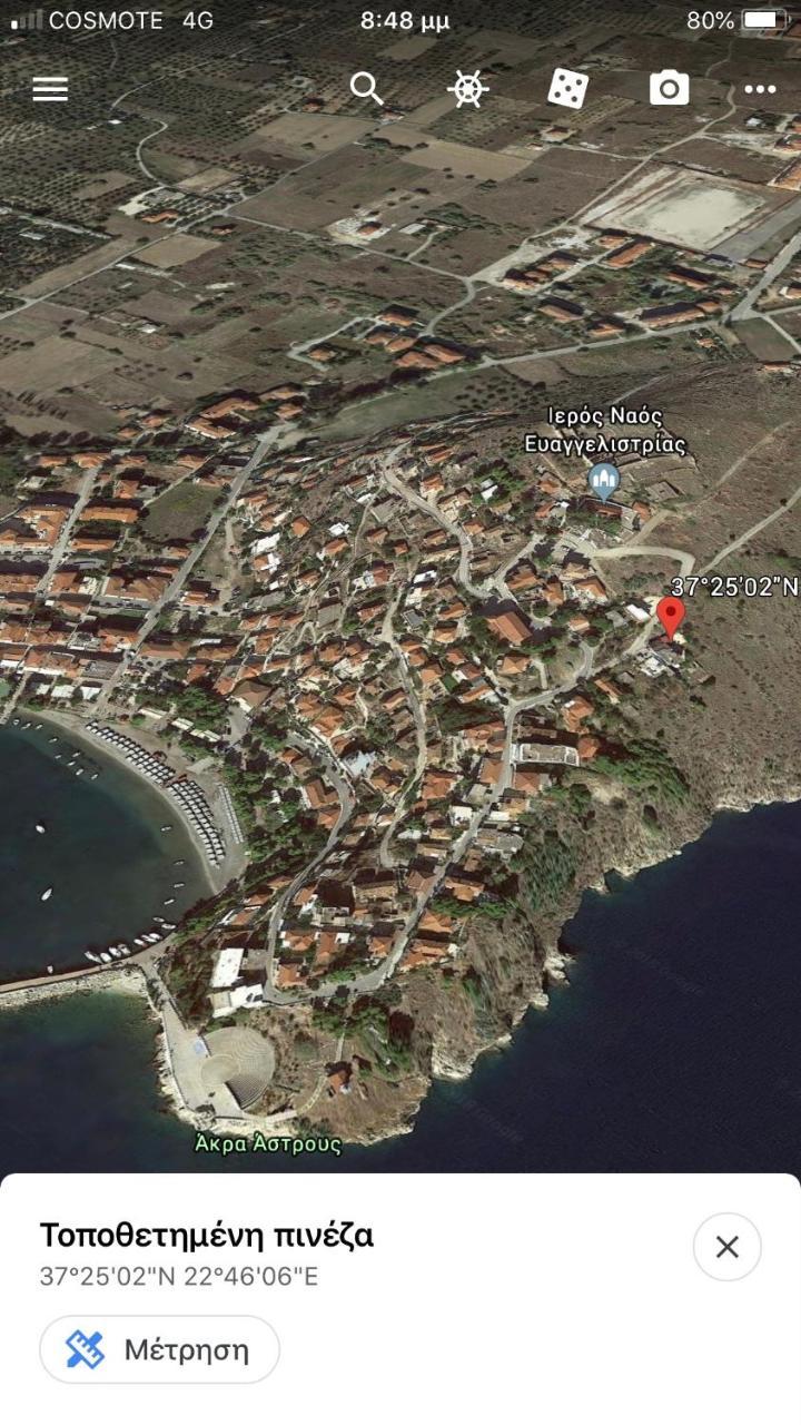 Villa Castle Sea View Parálion Ástros Exteriör bild